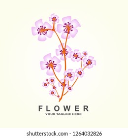 Flower logo templates , vector for business corporate , elements , illustrations