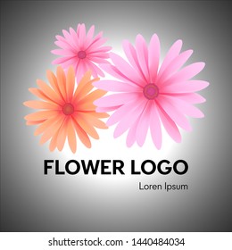 flower logo vector for companies. EPS 10.