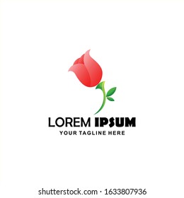 FLOWER LOGO. VECTOR LOGO FOR A COMPANY