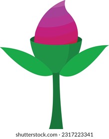 Flower Logo. Flower Vector. Flower Design. Flower Illustration.