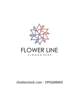  diseño gráfico vectorial de logotipo de flores