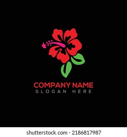 Flower logo vector illustration design 