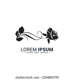 Flower  logo vector illustration design 