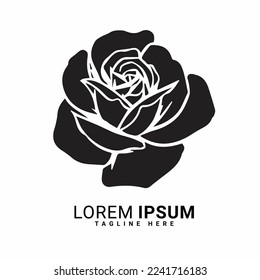 vector de logotipo de flor Diseño ilustrativo