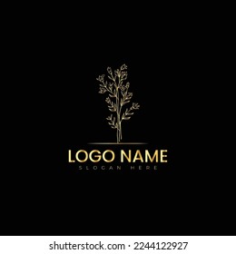 Flower logo vector illustration design