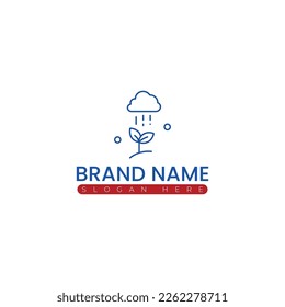 Flower logo vector illustration design