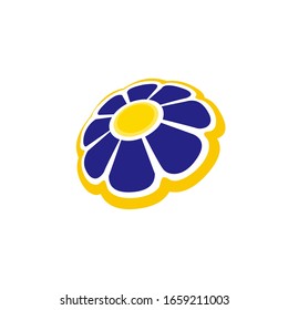 Flower logo vector modern template