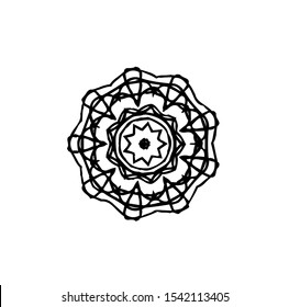 flower logo, vector of sparkle insignia, beauty icon of luxury jewel, symbol of crystal, emblem of crown, best for spa, hotel, business, company, and wedding template