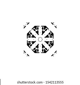 flower logo, vector of sparkle insignia, beauty icon of luxury jewel, symbol of crystal, emblem of crown, best for spa, hotel, business, company, and wedding template