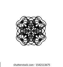 flower logo, vector of sparkle insignia, beauty icon of luxury jewel, symbol of crystal, emblem of crown, best for spa, hotel, business, company, and wedding template