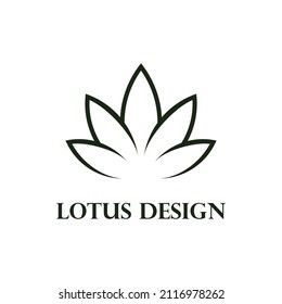 flower lotus design concept simple inspiration	