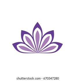 flower lotus logo