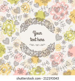 Flower Love Card