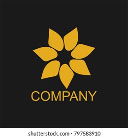 Flower luxury Logo 