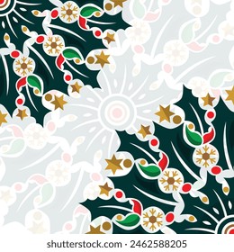 Flower Luxury mandala background with golden arabesque pattern Arabic Islamic east style. Ramadan Style Decorative mandala. Mandala for print, poster, cover, brochure, flyer, banner
