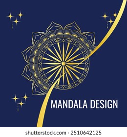 Flower Luxury mandala design pattern with golden arabesque pattern Decorative mandala for print. Art on the wall, circle mandala design