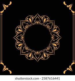 Flower Luxury mandala ramadan Style Decorative mandala.