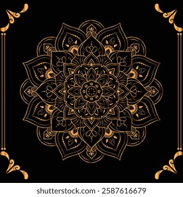 Flower Luxury mandala ramadan Style Decorative mandala.
