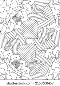 Flower Mandala Coloring Page ,Floral Mandala Coloring Page ,Pattern Mandala Coloring Page ,