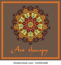 Flower Mandala. Decorative round ornaments. Anti-stress therapy patterns. Weave design. Yoga logos, backgrounds for meditation poster. idea for greeting cards, invitations, prints, textiles, tattoo.