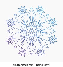 Flower Mandala Geometry Abstract