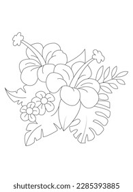 Flower mandala illustration. Oriental pattern, vintage decorative elements Easy mandala kaleidoscope pattern on white background 
Adult coloring page 