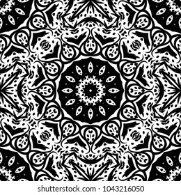 Flower mandala. Printable package decorative elements. Coloring page template. It is Vector illustrations.
