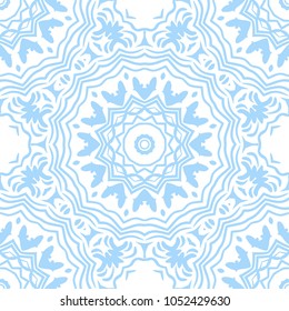 Flower mandala. Printable package decorative elements. Coloring page template. It is Vector illustrations.
