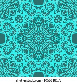 Flower mandala. Printable package decorative elements. Coloring page template. It is Vector illustrations.