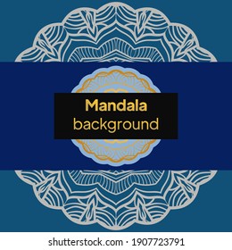 Flower Mandala. Vintage decorative elements. Oriental pattern. Vector illustration.