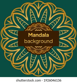 Flower Mandala. Vintage decorative elements. Oriental pattern. Vector illustration.
