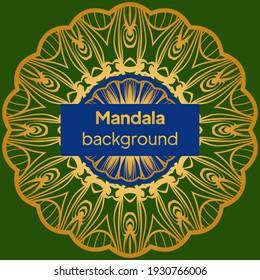 Flower Mandala. Vintage decorative elements. Oriental pattern. Vector illustration.