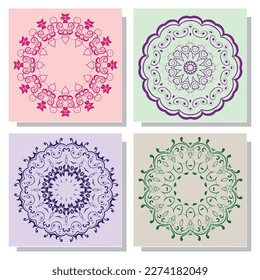 Blume Mandala. Vintage dekorative Elemente. Orientalisches Muster, Vektorgrafik. Islam, Arabisch, Indisch, Marokkanisch, Spain, Türkisch, Pakistan, Chinesisch, Farbbuchseite