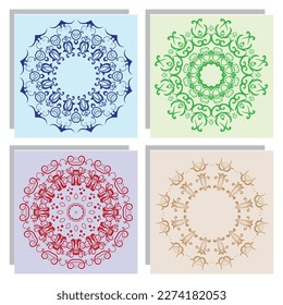 Flower Mandala. Vintage decorative elements. Oriental pattern, vector illustration. Islam, Arabic, Indian, moroccan,spain, turkish, pakistan, chinese, Coloring book page