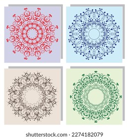 Flower Mandala. Vintage decorative elements. Oriental pattern, vector illustration. Islam, Arabic, Indian, moroccan,spain, turkish, pakistan, chinese, Coloring book page