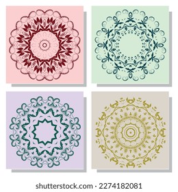 Flower Mandala. Vintage decorative elements. Oriental pattern, vector illustration. Islam, Arabic, Indian, moroccan,spain, turkish, pakistan, chinese, Coloring book page