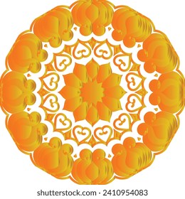 Flower Mandala. Vintage decorative elements. Oriental pattern, vector illustration. Islam, Arabic, Indian, moroccan,spain, turkish, pakistan, chinese, mystic, ottoman motifs. Coloring book page
