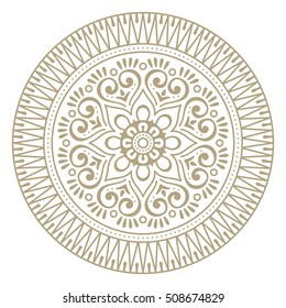 Flower Mandala. Vintage decorative elements. Oriental pattern, vector illustration. Islam, Arabic, Indian, turkish, pakistan, chinese, ottoman motifs