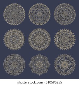 Flower Mandala. Vintage decorative elements. Oriental pattern, vector illustration. Islam, Arabic, Indian, turkish, pakistan, chinese, ottoman motifs