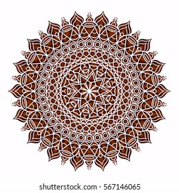 Flower Mandala . Vintage decorative elements. pattern, illustration. Islam, Arabic, Indian, turkish, pakistan, chinese. Round Ornament Pattern, vector.