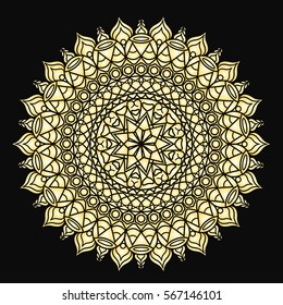 Flower Mandala . Vintage decorative elements. pattern, illustration. Islam, Arabic, Indian, turkish, pakistan, chinese. Round Ornament Pattern, vector.