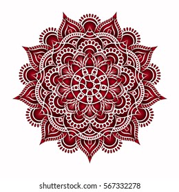 Flower Mandala . Vintage decorative elements. pattern, illustration. Islam, Arabic, Indian, turkish, pakistan, chinese. Round Ornament Pattern, vector.