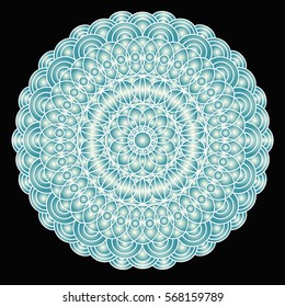 Flower Mandala . Vintage decorative elements. pattern, illustration. Islam, Arabic, Indian, turkish, pakistan, chinese. Round Ornament Pattern, vector.