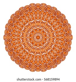 Flower Mandala . Vintage decorative elements. pattern, illustration. Islam, Arabic, Indian, turkish, pakistan, chinese. Round Ornament Pattern, vector.