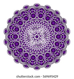Flower Mandala . Vintage decorative elements. pattern, illustration. Islam, Arabic, Indian, turkish, pakistan, chinese. Round Ornament Pattern, vector.