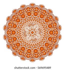 Flower Mandala . Vintage decorative elements. pattern, illustration. Islam, Arabic, Indian, turkish, pakistan, chinese. Round Ornament Pattern, vector.