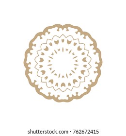 Flower Mandala. Vintage decorative elements. Oriental pattern, vector illustration. Islam, Arabic, Indian, moroccan,spain, turkish, pakistan, chinese, mystic, ottoman motifs.