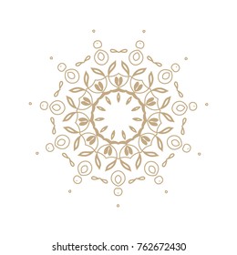 Flower Mandala. Vintage decorative elements. Oriental pattern, vector illustration. Islam, Arabic, Indian, moroccan,spain, turkish, pakistan, chinese, mystic, ottoman motifs.