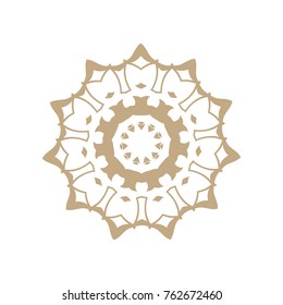 Flower Mandala. Vintage decorative elements. Oriental pattern, vector illustration. Islam, Arabic, Indian, moroccan,spain, turkish, pakistan, chinese, mystic, ottoman motifs.