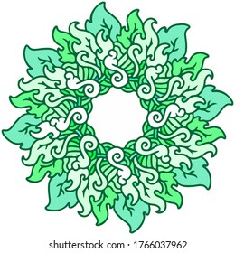 Flower Mandalas. Vintage decorative elements. Oriental pattern, vector illustration. Islam, Arabic, Indian, motifs